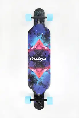 Wonderful Twilight Peaks Longboard 41