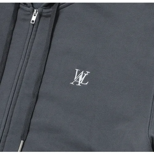 WOOALONG  |Unisex Street Style Collaboration Logo Hoodies