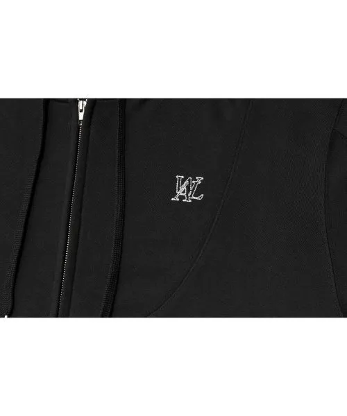 WOOALONG  |Unisex Street Style Long Sleeves Logo Hoodies