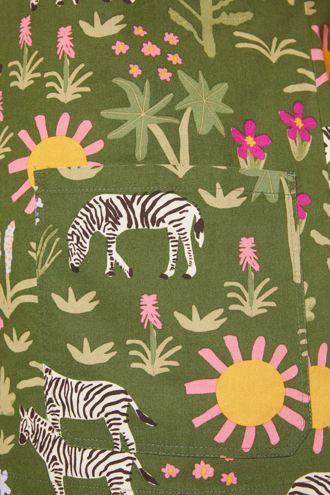 Zebra Safari Scrub Set